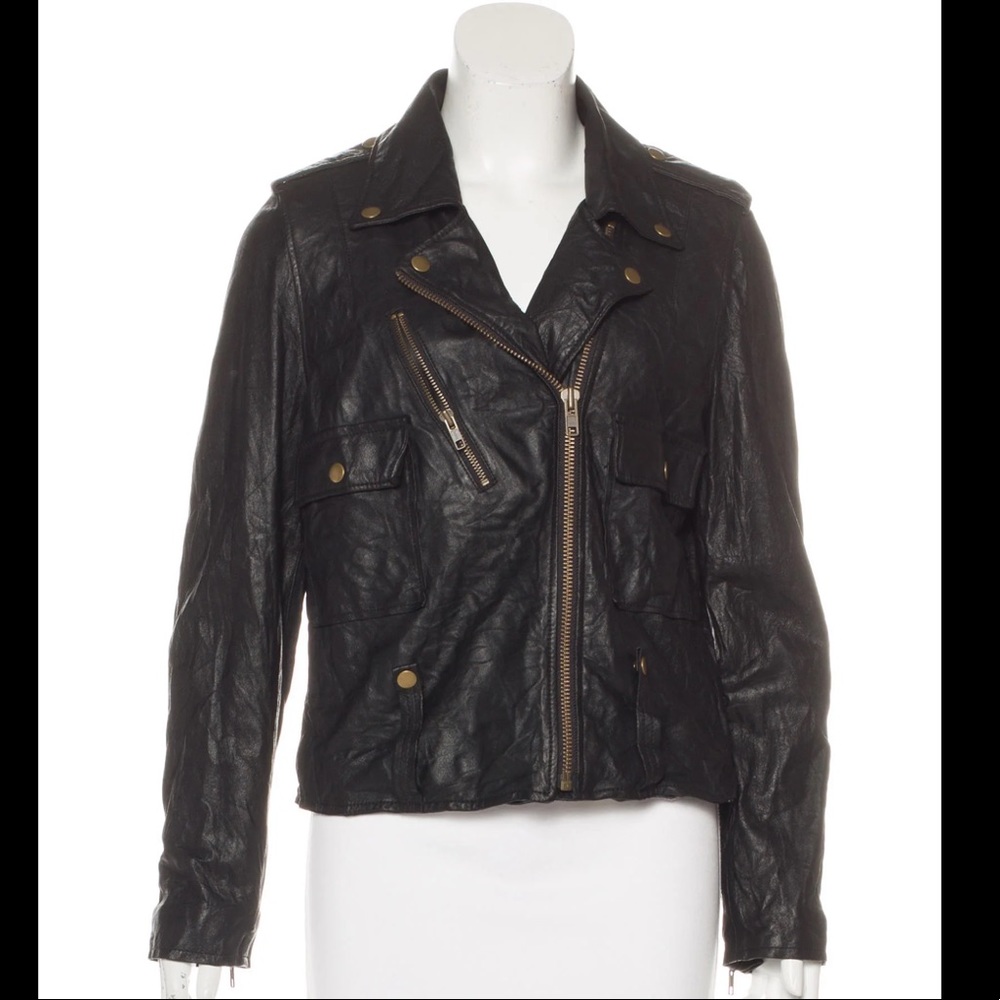 NSF Colton Leather Jacket size M - NWT